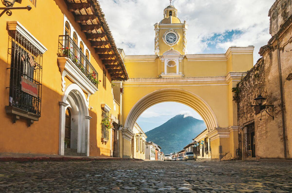 City of Antigua in Guatemala