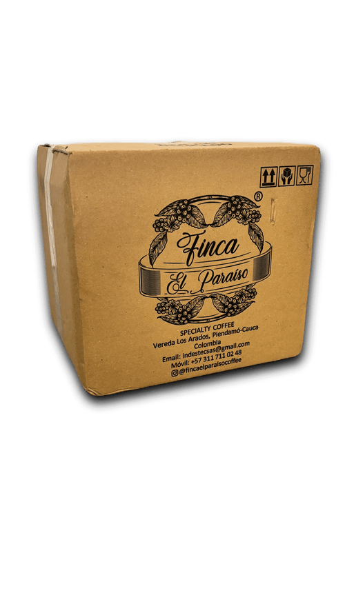 24 kg Bag of Colombian Finca El Paraiso Lychee Peach, Washed- Wholesale