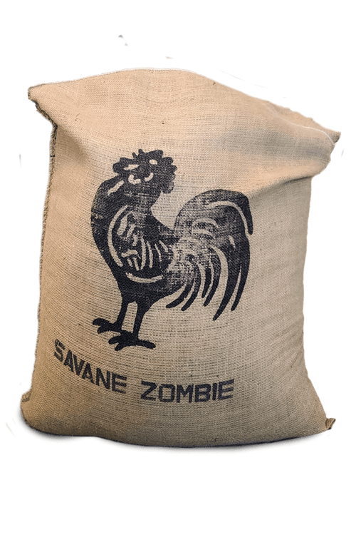 Sac de 60kg de Haiti Savane Zombie Specialty Green Coffee Beans from Kok Ki Chante Coop, Washed - Vente en gros